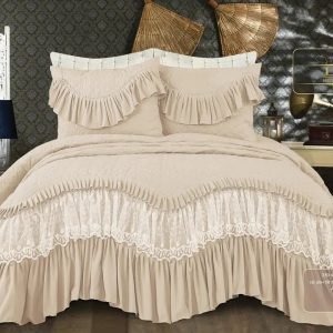 ​LASA Royal Home Collection – Luxury Lace Bedding Set