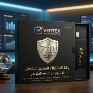 باقة الاشتراك السنتين الشامل - Vertex VIP (730 يوماً)