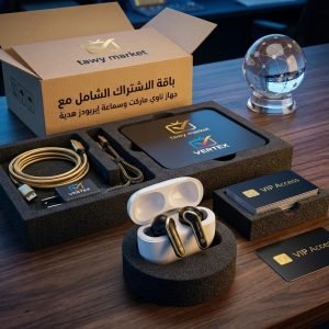 باقة كومبو الترفيهية الشاملة - Vertex IPTV Combo (سماعة إيربودز هدية)